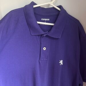 Express Men's Polo Shirt in Rich Purple
